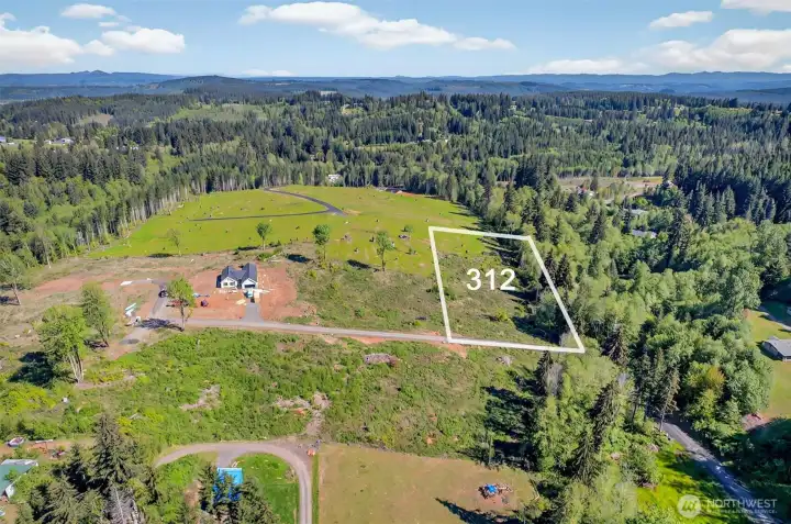Approximate property lines