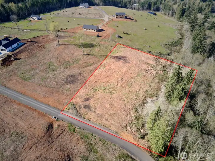 Aerial View of Property