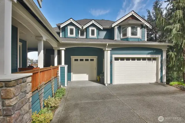 Extra-tall garage doors