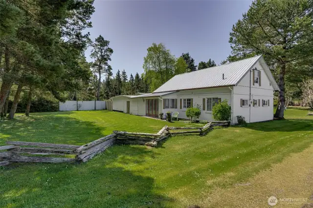 East Side of Property.