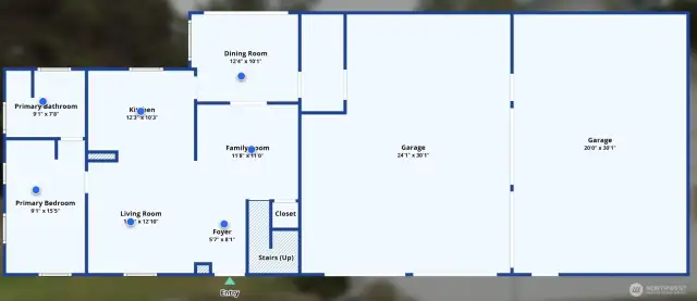 Level 1 Floor Plan!  Check out the 3D Tour