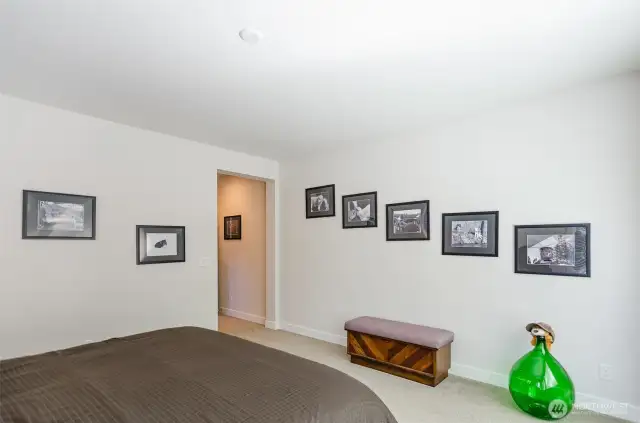 Primary suite entry