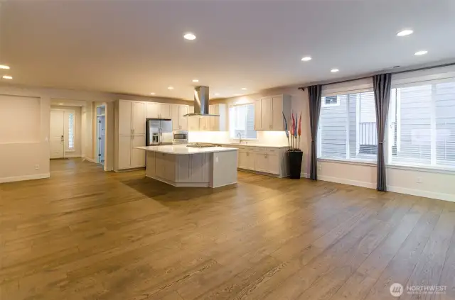 The Elate floor plan offers a great room main living area with lots of room for entertaining and comfortable living.