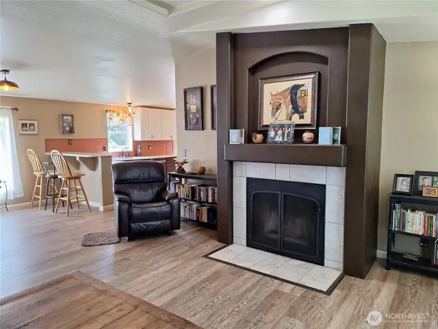 Beautiful Open concept living. Catheral ceilings