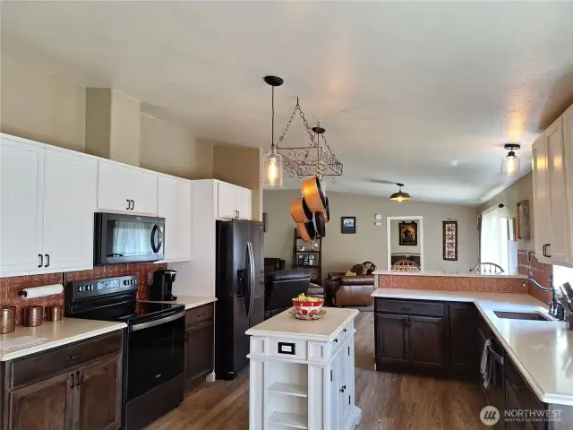 Custom Granite counters, New Cabinets