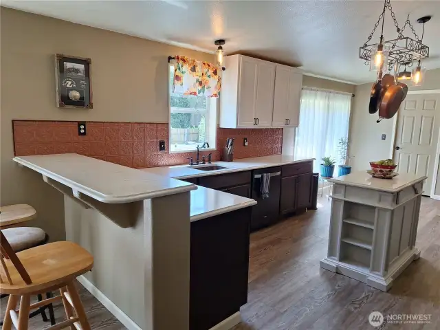 Light fixtures throughout home