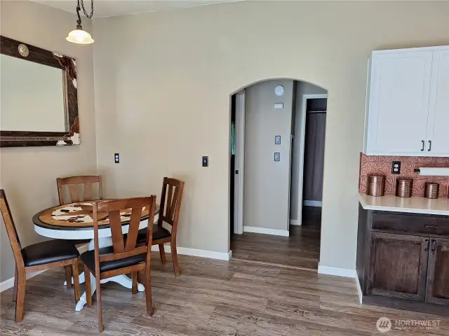 Eat in kitchen corner