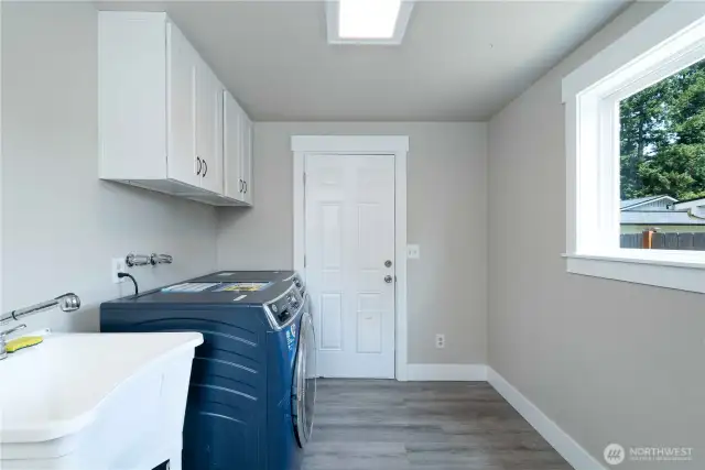 Laundry room off Kitchen