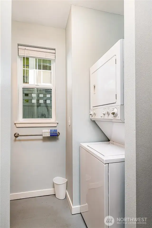 In unit washer/dryer