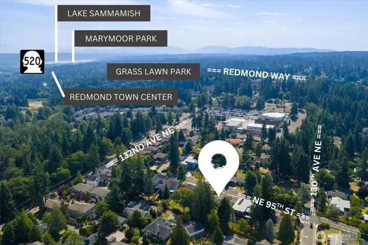 EZ access to Redmond and Close to all major tech hubs.