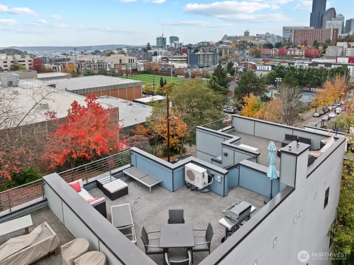 Wonderful city and territorial views