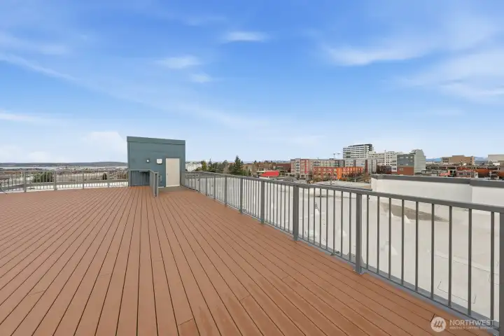 Downtown Everett is blocks away