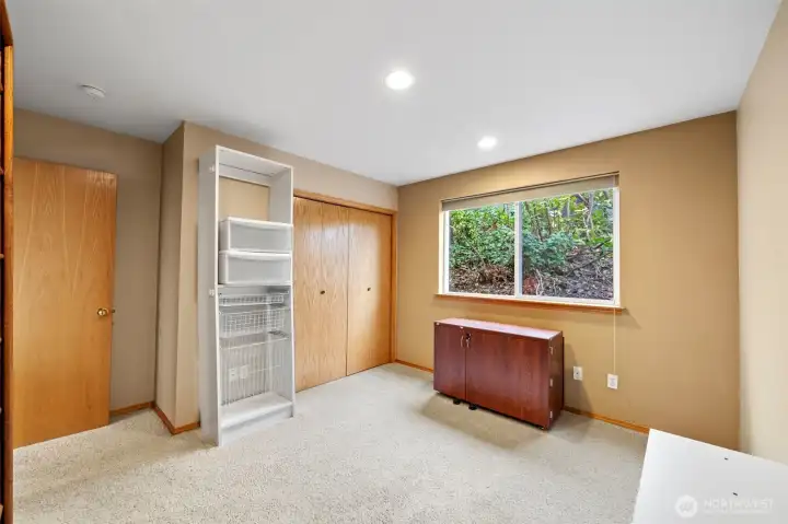 Main floor Bedroom/Office/Sewing Room.