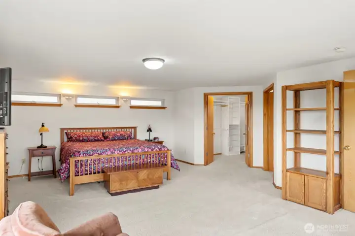 HUGE Primary Bedroom!