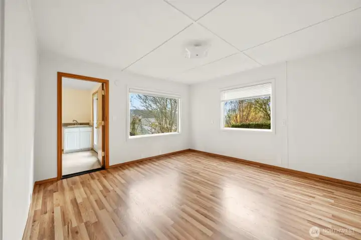 Original 1945 "Back House". Guest house/ADU. Extra kitchen, Bed Full Bath and extra finished room. SO MUCH HOUSE!