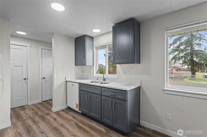 The home has been remodeled with care and thought, to keep operational costs down through efficiency!