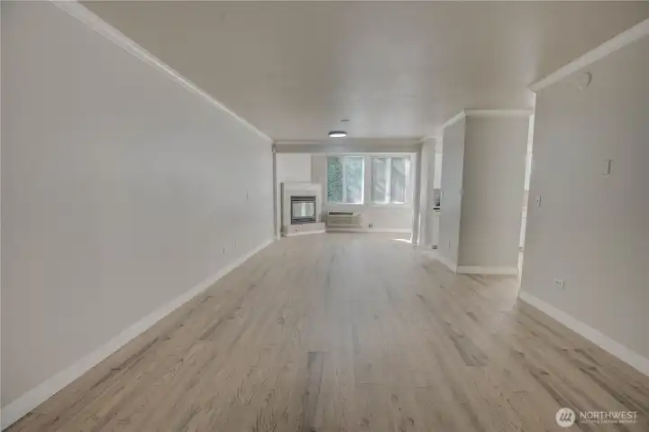 Fresh paint and brand new LVP floors