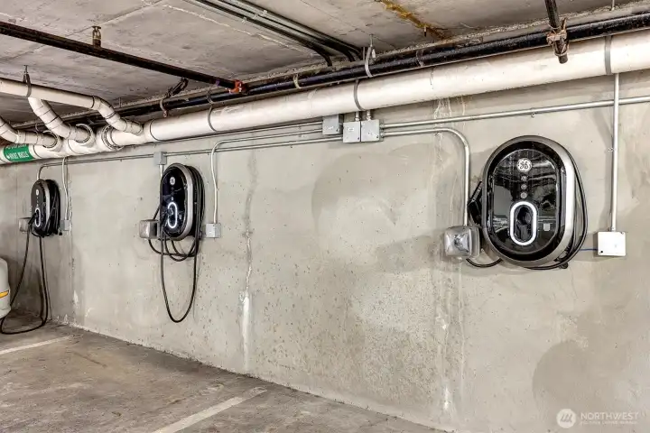 Secure Parking Stall