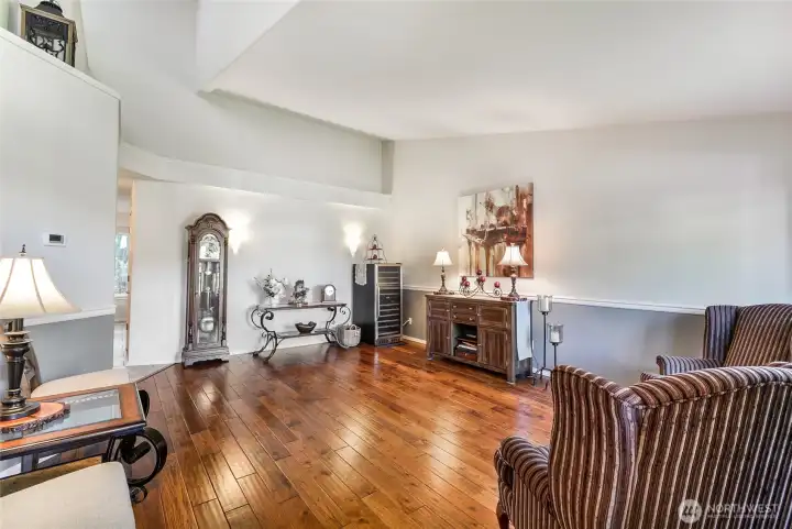 Engineered wood floor