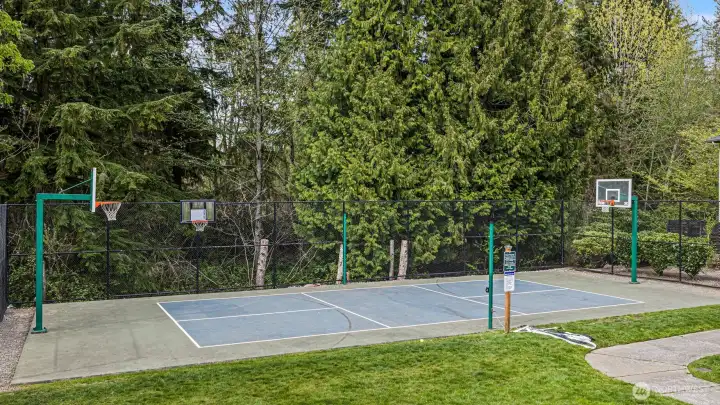 Community sports court.