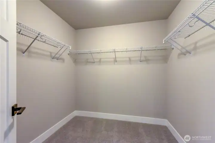 Primary Bedroom Walk-in Closet photos of completed 2368 on Lot 8