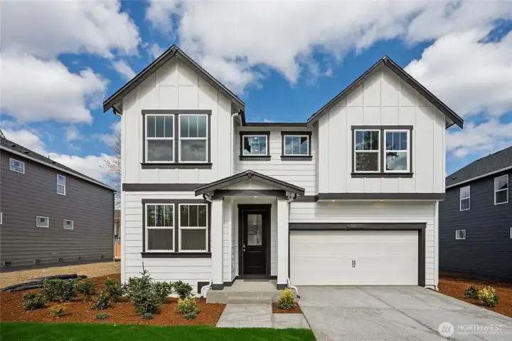 Highly desirable black & white exterior. Highly desirable black & white exterior.