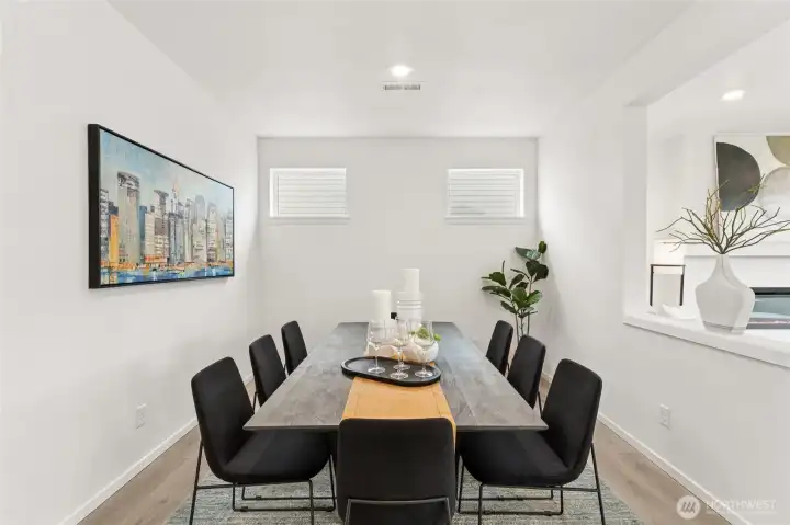 Easily fit any sized table in this space. Easily fit any sized table in this space.