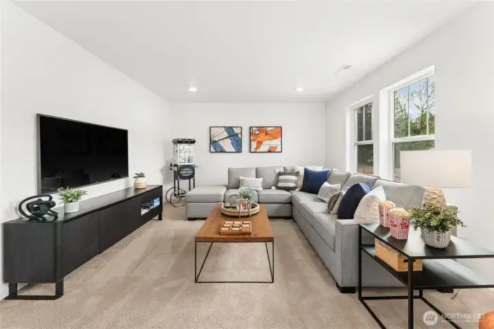 Bonus room could be used as an additional large bedroom. Bonus room could be used as an additional large bedroom.
