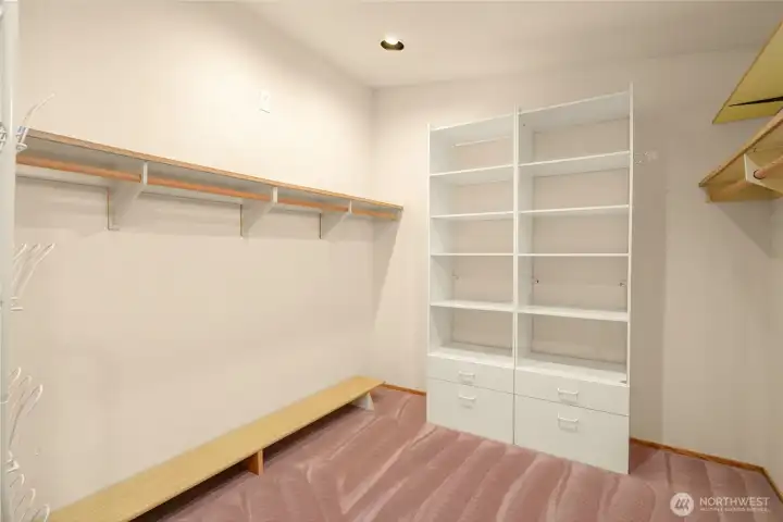 Primary Walk-in closet