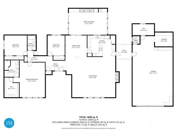Missing from the floor plan of the garage is the attached storage for garden tools, etc. Access is from back yard.