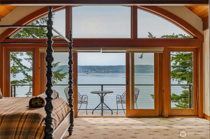 180 degree views from your private balcony off the primary bedroom