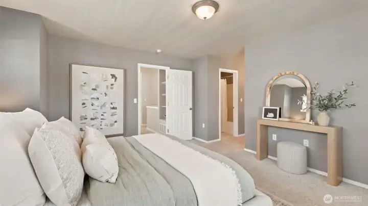 With it's calming neutral palette and ample natural light, it's the perfect sanctuary to end your day With it's calming neutral palette and ample natural light, it's the perfect sanctuary to end your day