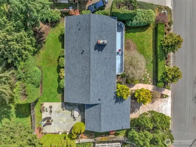 Brand new roof installed in 2025