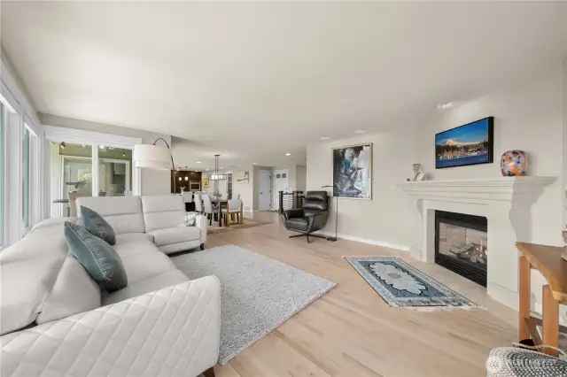 Gas fireplace