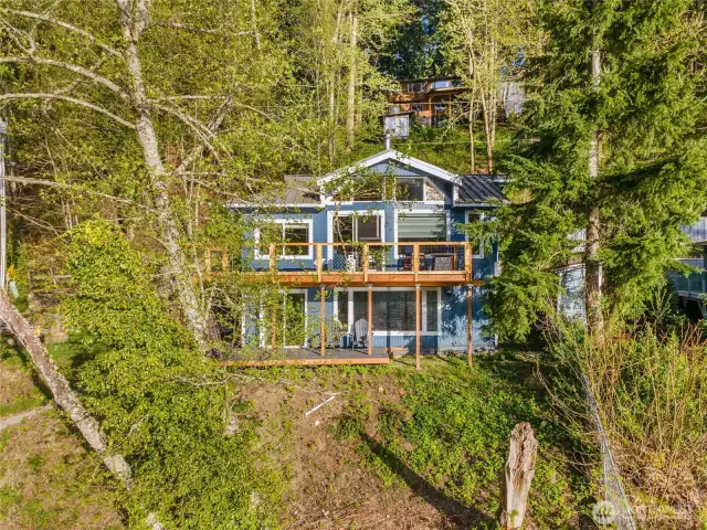 Lake Side Aerial View