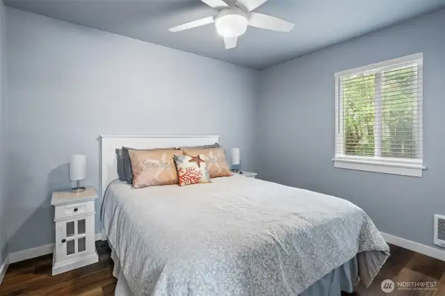 Guest bedroom on main floor.