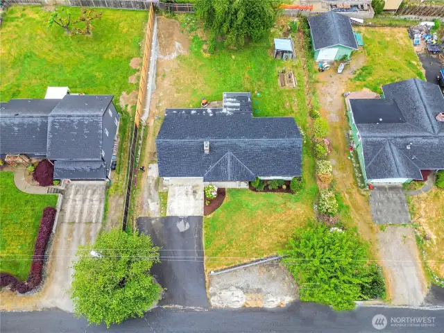 RV Parking, Chicken Coop, Garden Beds.