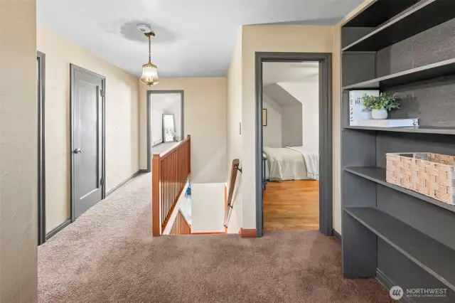 Thoughtful built-ins throughout the home.