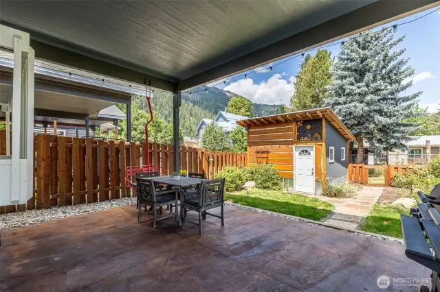 Covered Back Patio