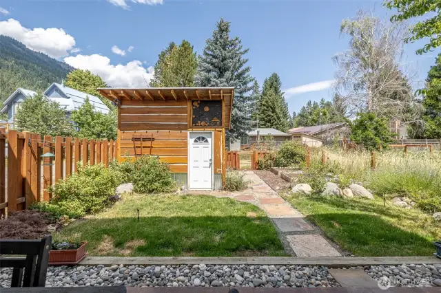 Backyard & Shed