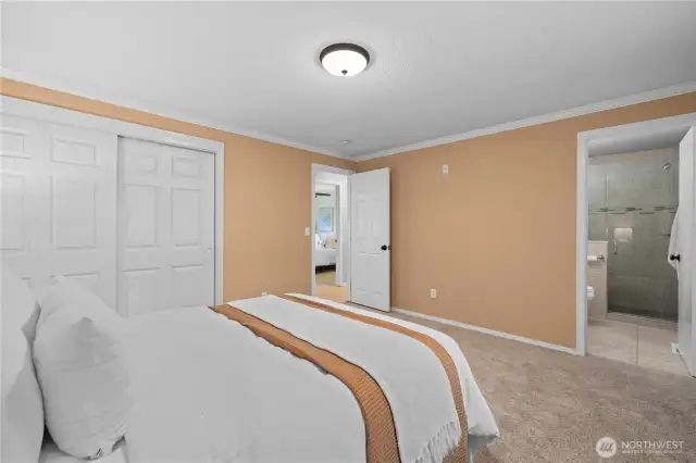 Large primary suite