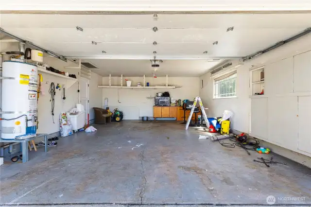 Two cars garage