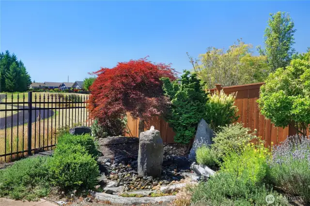 Calm water feature