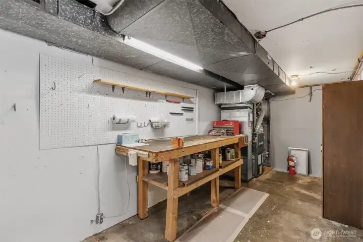 Shop area for all your tools!