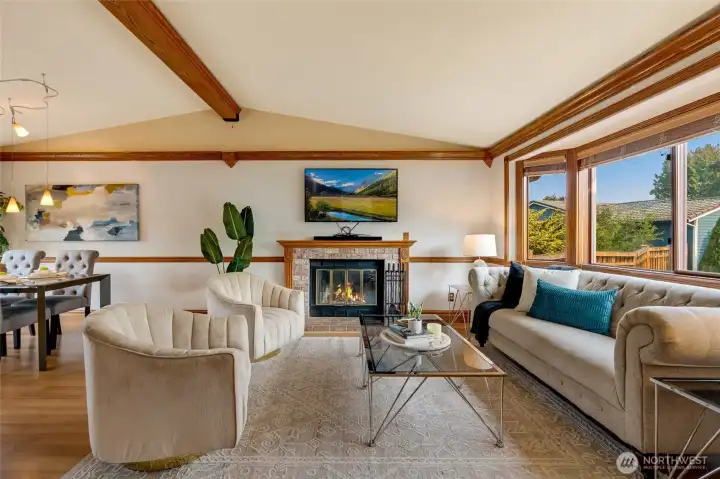Natural light fills the space, highlighting thoughtful design and the flow between rooms.