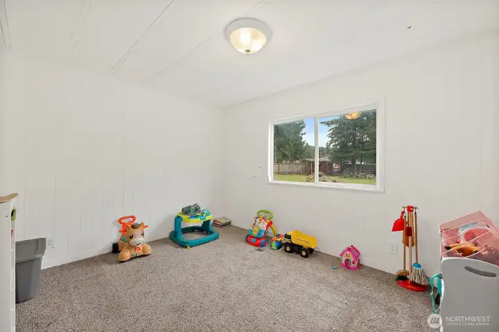 Bonus room acts as a great space for an office, play room, or bedroom
