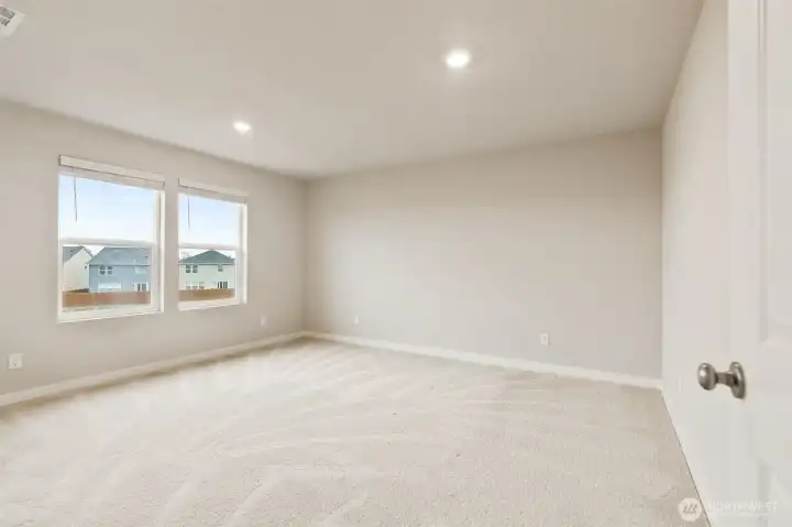 Upstairs large Primary Bedroom Suite