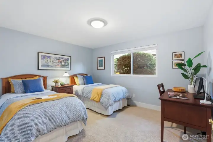 main level second bedroom