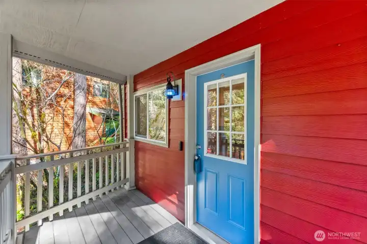 Darling entrance to your new home.