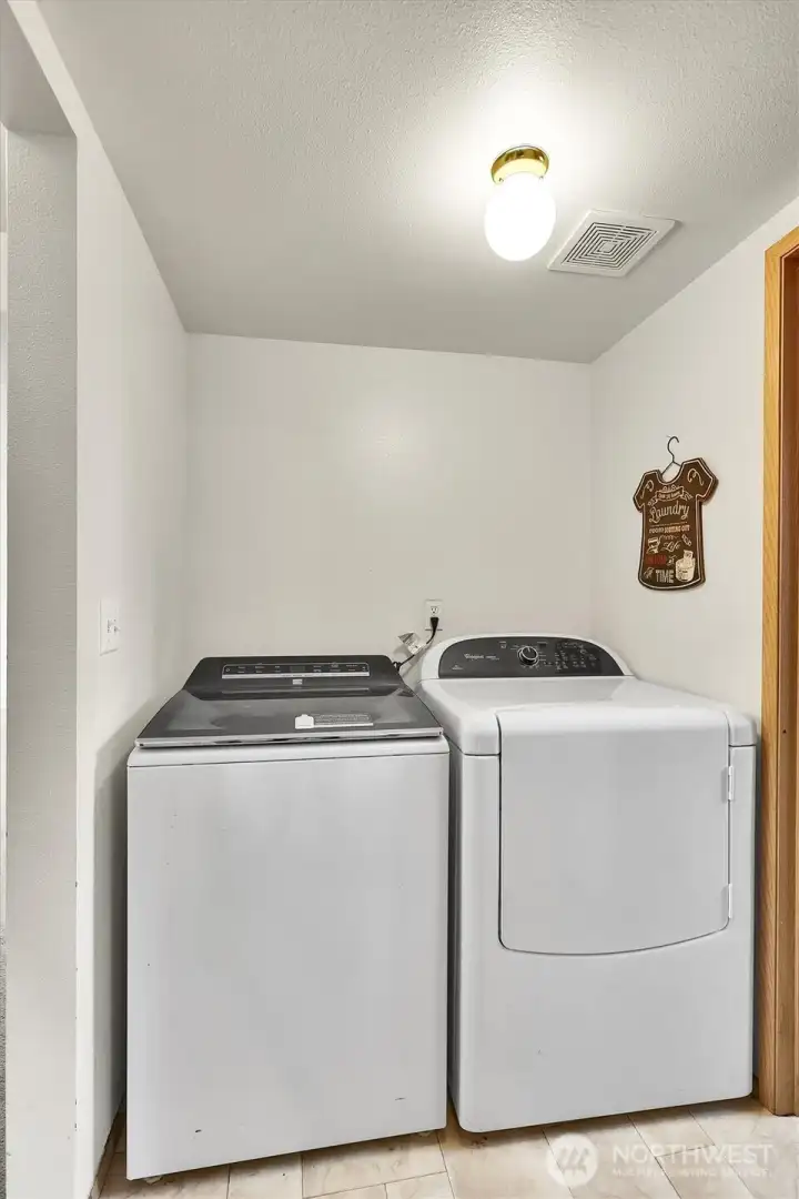 Laundry room.